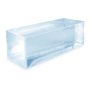 Bloco 60x15x15 Polegadas - Gelatina Balística Transparente - Red Ballistics - Calibrada A 10%